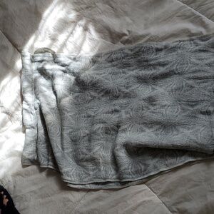 Feather light knit infinity scarf snowflak3s